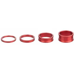 WOLF TOOTH Spacer Kit Aluminium farbig rot