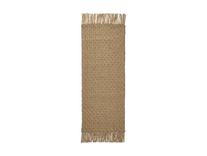 Ferm Living Udo tapis Tan-noir, 80x200 cm