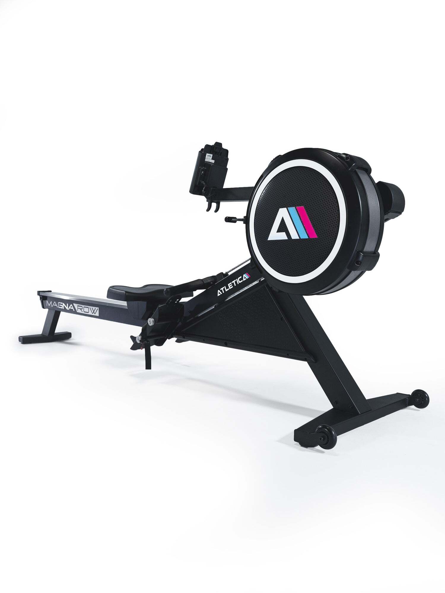 ATLETICA MagnaRow | Rudermaschine | Rudergerät mit 10 Stufen Luftwiderstand und zusätzlich 6 Stufen magnetischem Widerstand für Krafttraining