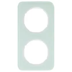 Hager/Berk Rahmen Glas/pows 2fach 10122109