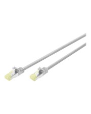DIGITUS CAT 6A S/FTP Patchkabel Component Level getestet Grau (DK-1644-A-030CL)