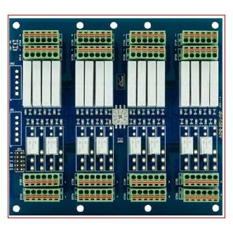 Alldaq ADQ-SCU-RB-16/8 (V1.3) / Relaisboard für Signal Conditioning Unit (SCU) (Relaissockel) (ADQ-SCU-RB-16/8 (V1.3))
