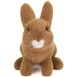 Teddy Hermann Hase sitzend braun 20cm (8 cm)