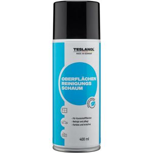 Teslanol Kunststoffreiniger Reinigungsschaum, für Garten- & Büromöbel, Spray 400ml