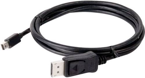 club3D Mini-DisplayPort / DisplayPort Adapterkabel Mini DisplayPort Stecker, DisplayPort Stecker 2.00 m Schwarz CAC-1115 8K UHD DisplayPort-Kabel