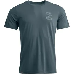 Ortovox, Herren, Funktionsshirt, 150 Cool MTN Mission TS (XXL), Türkis, Blau, XXL