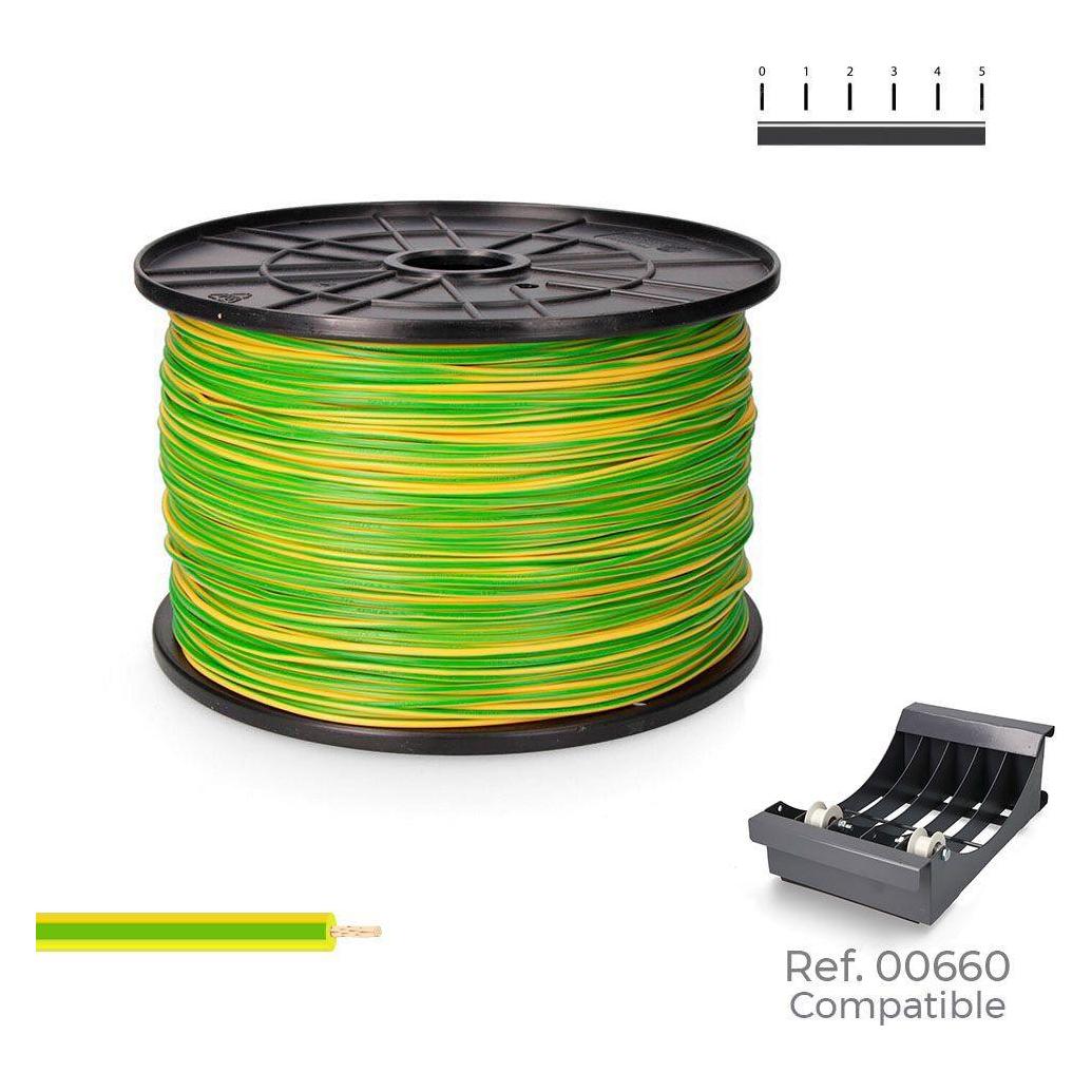 Sediles Elektrische Schlauchleitung H07Z1-K Zweifarbig 1,5 Mm 500 M (500 m) (52256525)