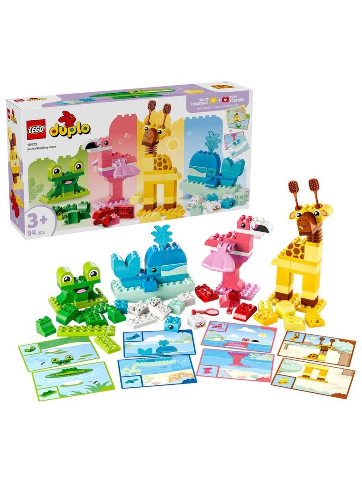 LEGO DUPLO 10472 Wir Bauen Tiere