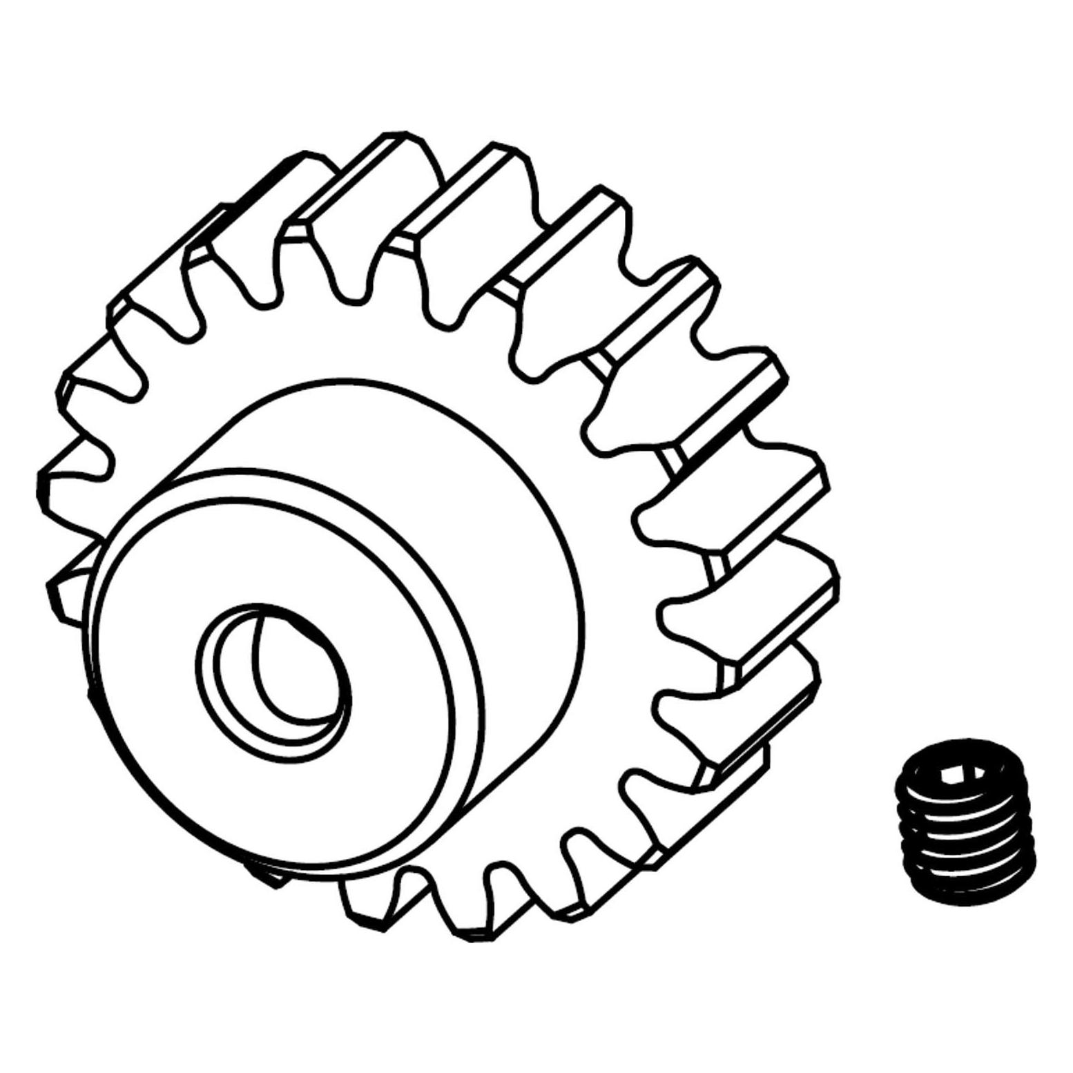Amewi Motorritzel 20Z Modul 0.8 RCX10 (021-17223066)