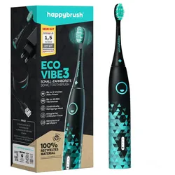 Happybrush ECO Vibe 3 Schwarz/Mint