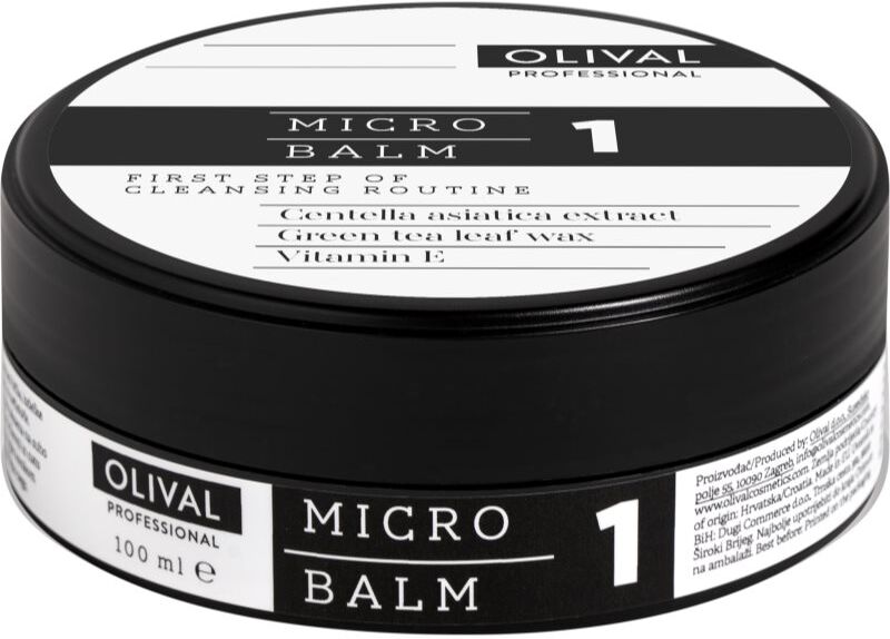 Olival Professional Microbalm baume démaquillant et purifiant 100 ml