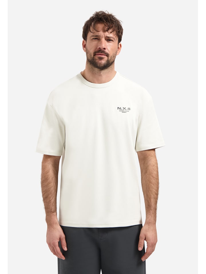 No Excess Shirt in Creme - S