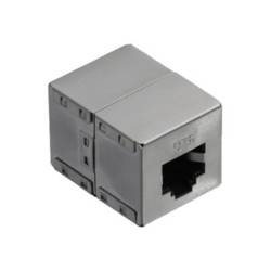 LogiLink Professional Patchkabelverbinder Cat.6, geschirmt, Metallgehäuse NP0054