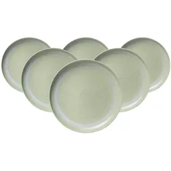DESSERTTELLER Perlemor Alga grün ø 20,1 cm 6er Set