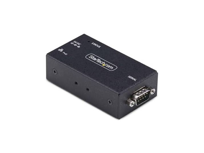 StarTech 1-Port Serieel naar Ethernet Adapter, PoE (I13P-SERIAL-ETHERNET)