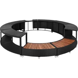 Polyrattan Pool Rahmen für LAY-Z-SPA