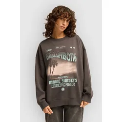 Billabong Take A Tour Crew Sweater off black Gr. XS