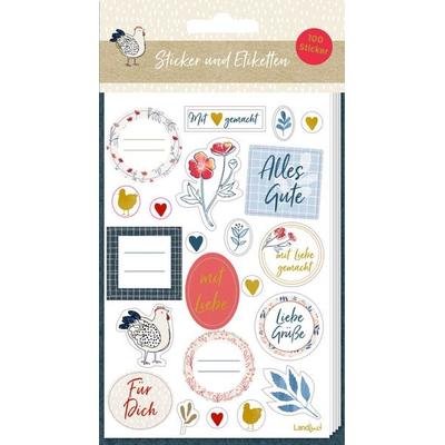 Stickerbogen mit 100 Stickern