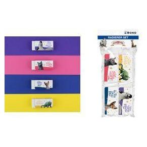 Tombow Radiergummis Die Schule der magischen Tiere weiss, 4 St. (PE-04AMT-4P)