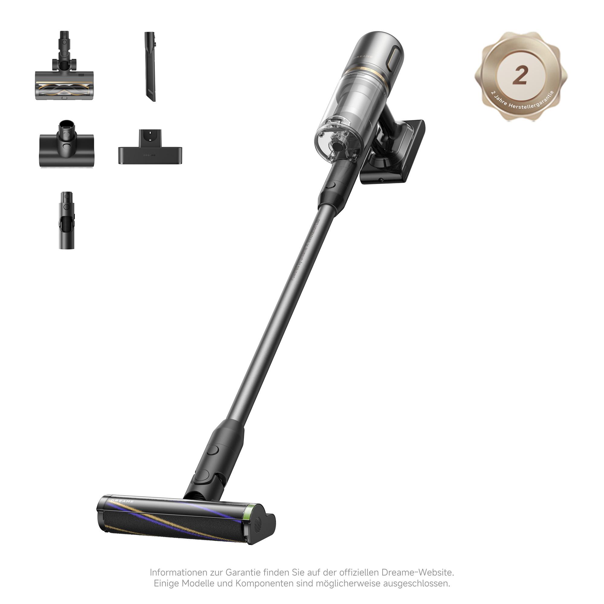 Dreame R20 Slim Kabelloser Akku Handstaubsauger,24.000Pa&190AW Saugkraft,Staubbeleuchtung,HEPA-Filterung,Anti-Verfilzungsbürste,Teppichreinigung,90Min