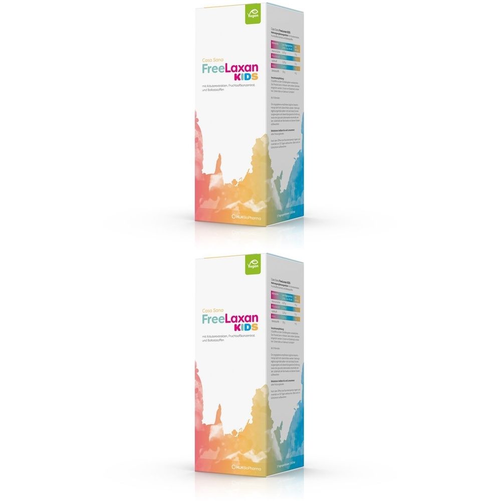 2x Casa Sana FreeLaxan Kids Flüssigk.z.Einnehmen 2x200 ml Flüssigkeit zum Einnehmen