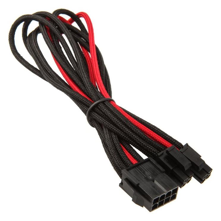 Silverstone EPS 8-Pin zu EPS/ATX 4+4-Pin Kabel (30 cm, 8 pin EPS) (SST-PP07-EPS8BR)