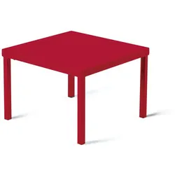Niedriger Tisch Alice RR - rot