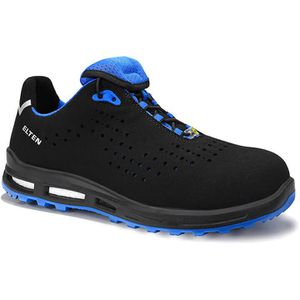 ELTEN Sicherheitsschuhe Impulse XXT blue Low, ESD, S1, Halbschuhe, Kunststoffkappe, Mikrofaser, Gr. 41
