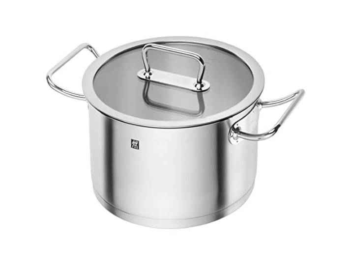 Zwilling Topf tief, 24 cm, rund, 18/10 Edelstahl