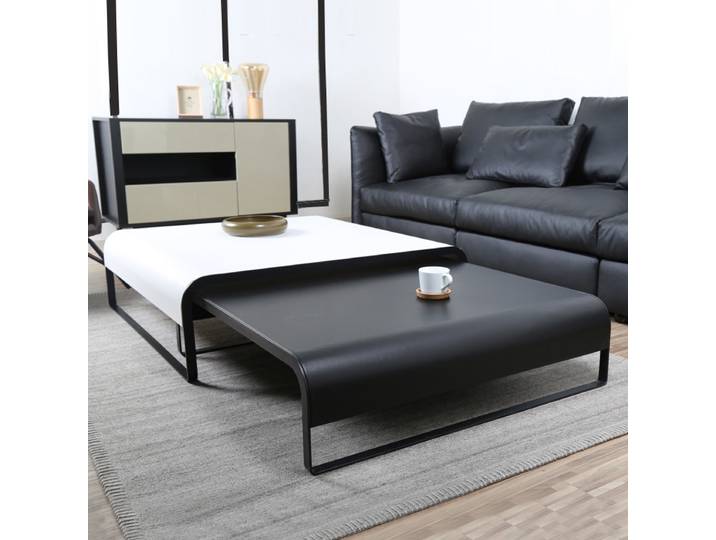 Table basse moderne Simple ornements De luxe esthétique minimaliste Table basse affichage relié Meuble De Salon meubles De maison