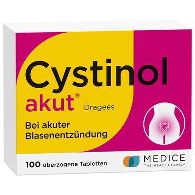 Cystinol akut Dragees 100 St Überzogene Tabletten