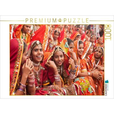 CALVENDO Puzzle Indien - Rajasthan | 1000 Teile Lege-Größe 64x48cm Foto-Puzzle für glückliche Stunden