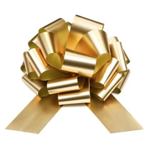 Partydeco Dekoschlaufe XXL - Gold - DIY (1 Stk.) (KOZ2S-019J)