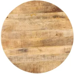 vidaXL, Esstisch, Appenweier (Raues Mangoholz) (70 x 75 cm)