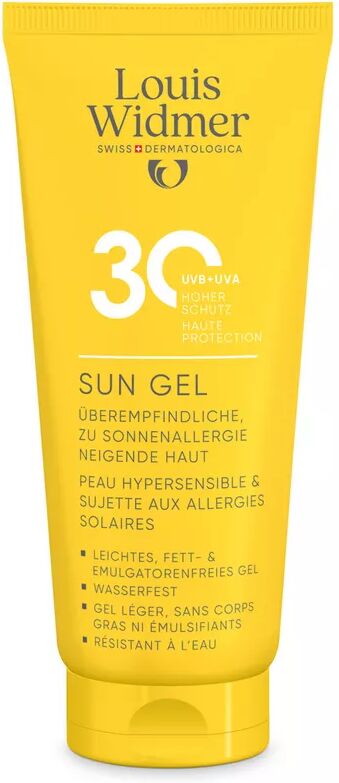 Louis Widmer - Sun Gel 30 ohne Parfum, 100  ml