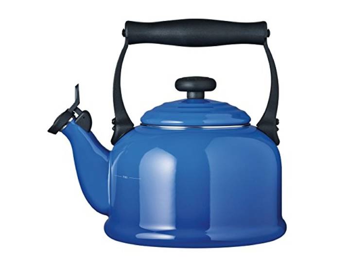 Le Creuset Wasserkessel, Füllmenge: 2,1 l, Emaillierter Stahl/Phenolgriffe, Tradition, Marseille