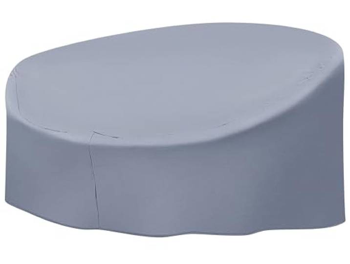 Regenschutz für Sonneninsel grau mit Reißverschluss 75 x 140 x 165 cm Sylt CHUVA