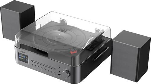 Reflexion HiFi-Tuner Schwarz, Braun DAB+, CD-Player, Bluetooth