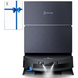 Ecovacs DEEBOT X12 PRO Omni Set, Staubsauger Roboter, Schwarz, Grau