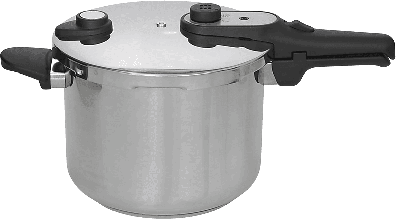 Olla express - Jata HOLL2228, 24 cm, 8 litros, 3 sistemas de seguridad, Inox