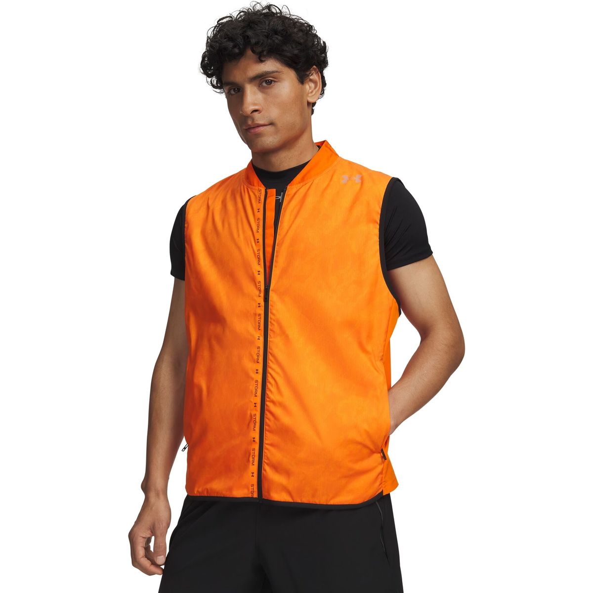 Under Armour Velociti CW Storm Vest orange reflective (808) S 6013902-808-SM