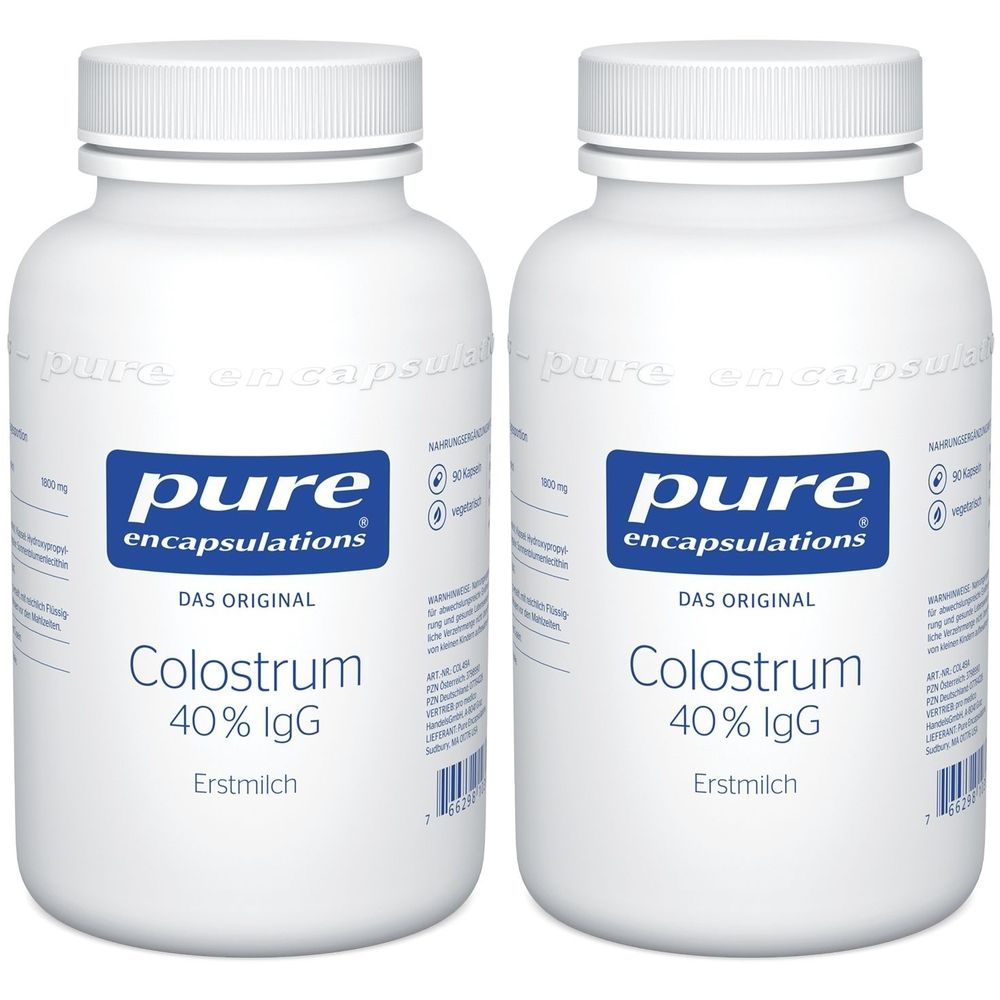 Pure Encapsulations Colostrum 40% IgG Kapseln 2x 2x90 St