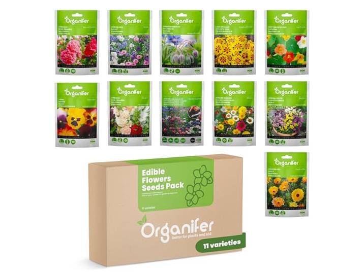 Eetbare Bloemen Zaden Pakket - 11 Soorten