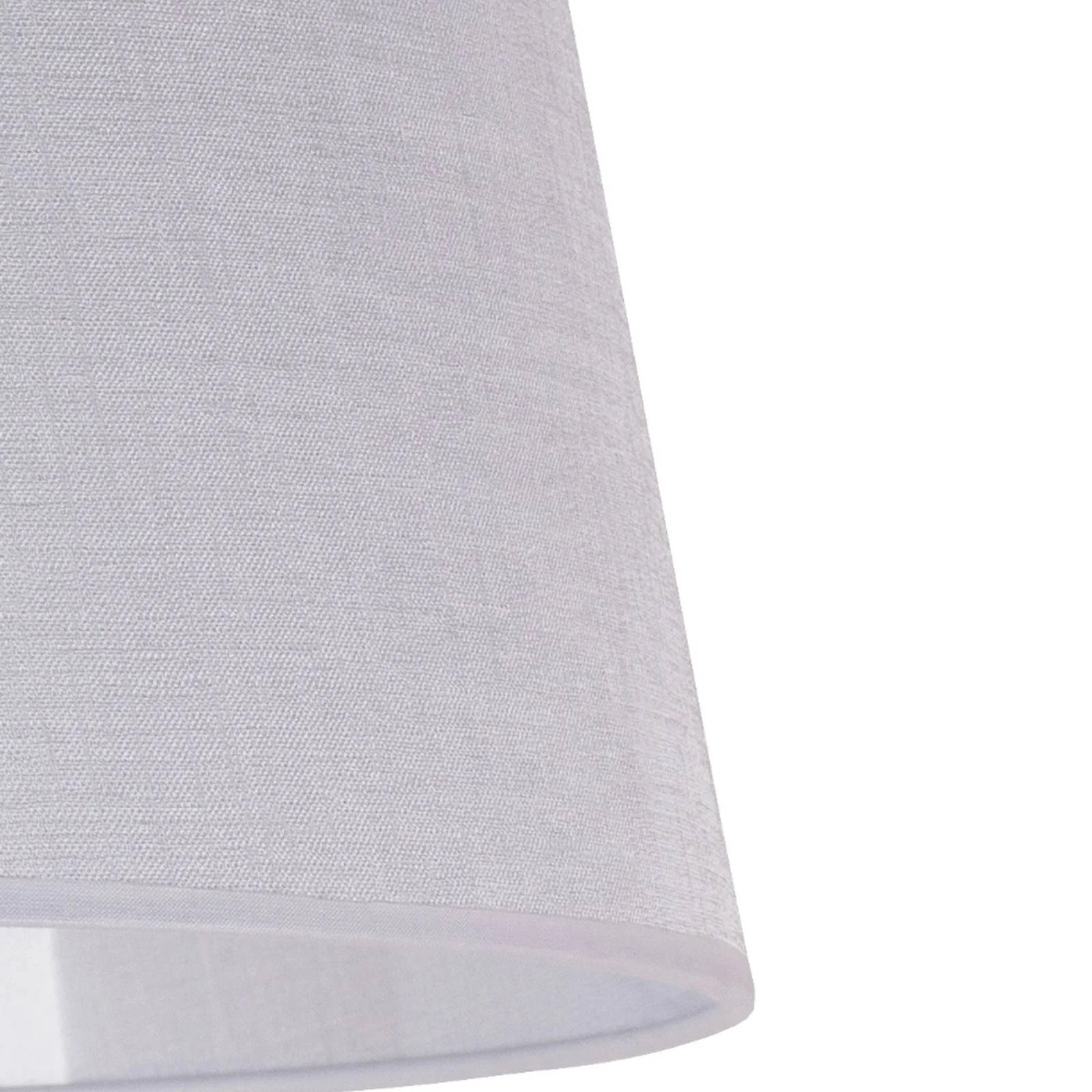 Duolla Lampenkap Classic L voor vloerlampen, Wit/Transparant, Textiel