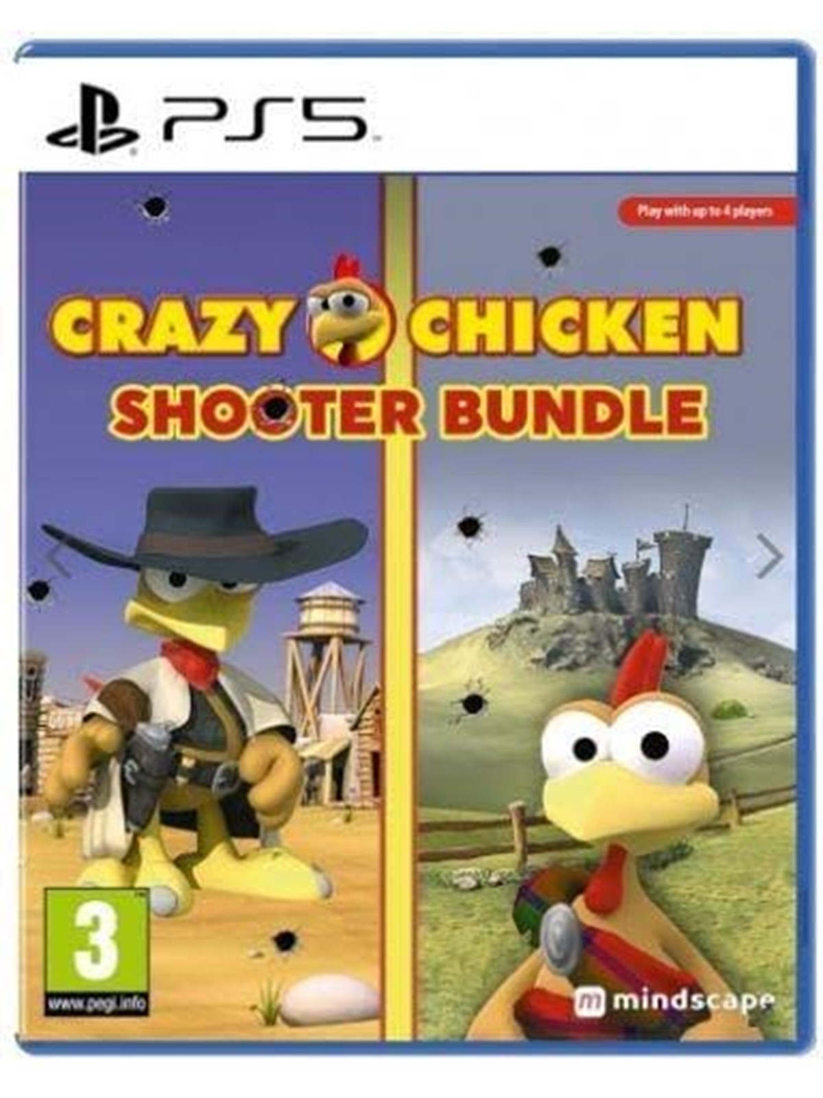 Crazy Chicken (Shooter Bundle) - Sony PlayStation 5 - Shooter - PEGI Unknown