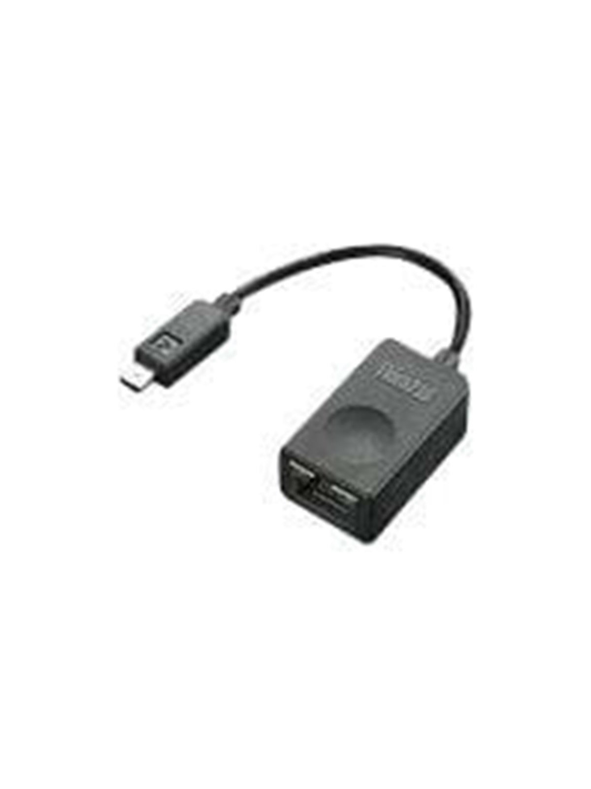 Lenovo ThinkPad Ethernet Expansion Cable - Schwarz - 0.1m