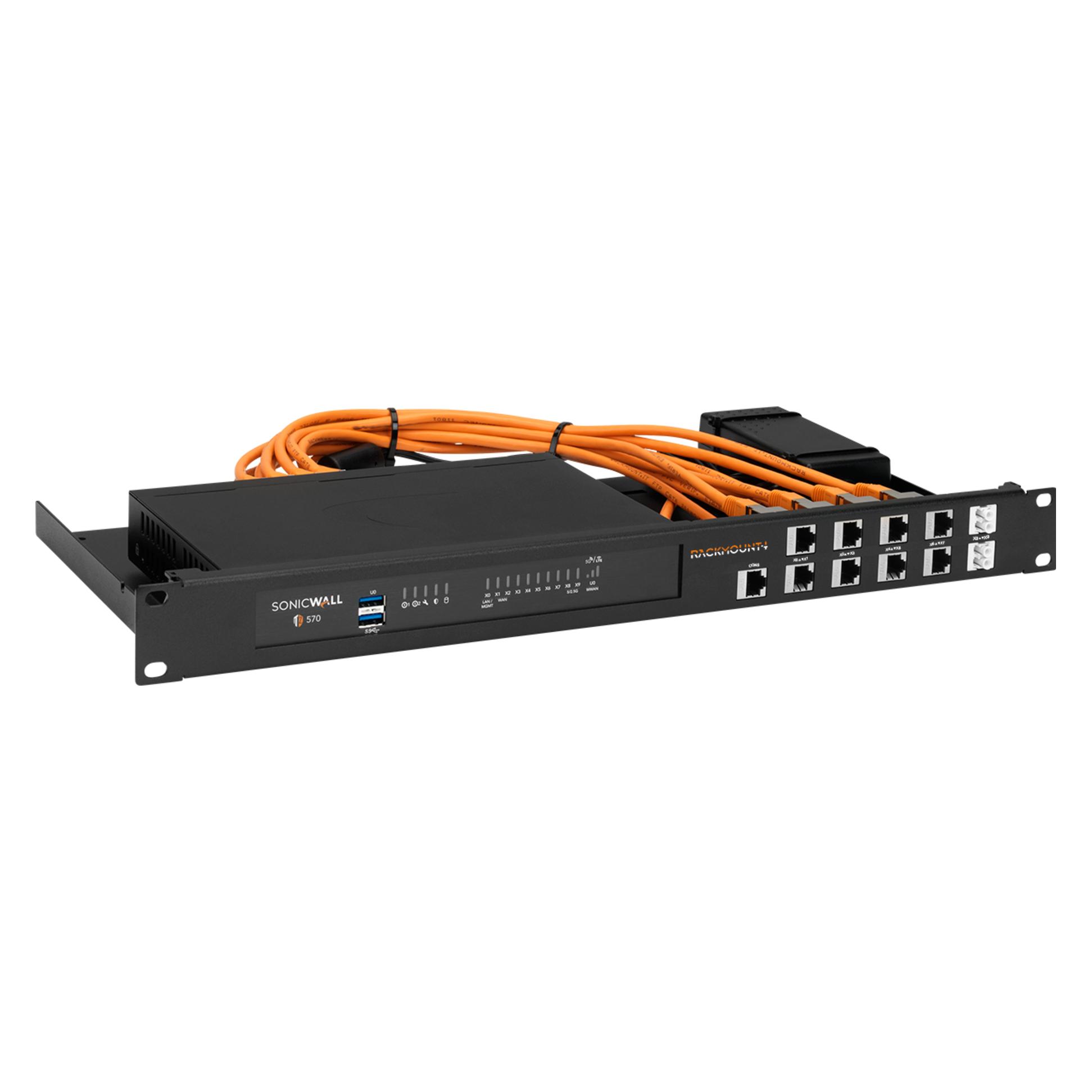 Rackmount.IT Rackmount SonicWall TZ570W Shielded (RM-SW-T12I)