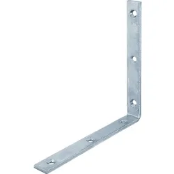 Balkenwinkel, 160x160x20mm, galvanisch verzinkt, dickschichtpassiviert.