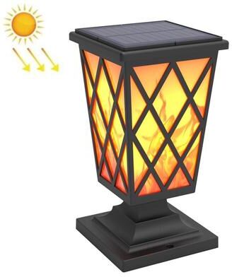 United Premium Solar Flame Garden Light Outdoor Fence & Landscape LED Ambience n260c