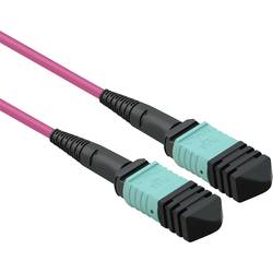VALUE MPO-Trunk-Kabel 50/125µm OM4, MPO/MPO, TYPE A, violett, 10 m 21.99.1103